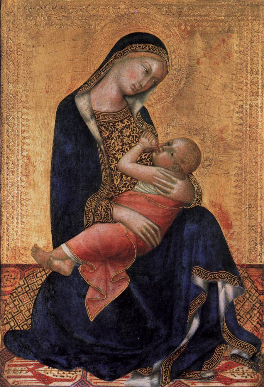 Vierge à l'Enfant (fragment)