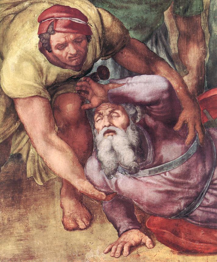La Conversion de Saül (détail)