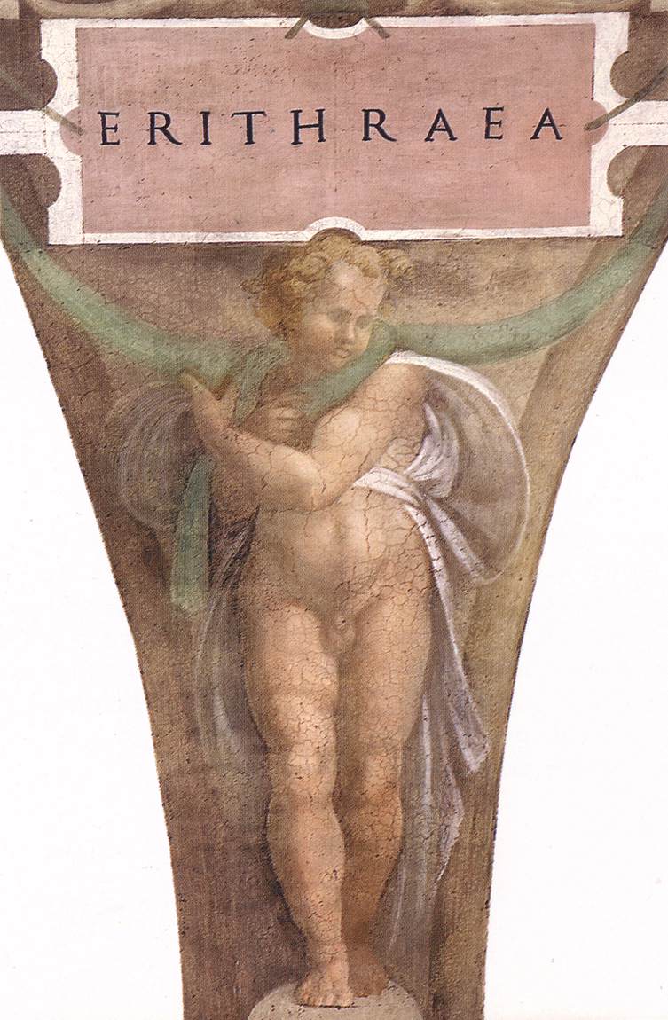 La Sibylle d'Érythrée (détail)