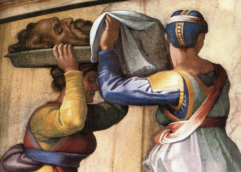 Judith et Holopherne (détail)