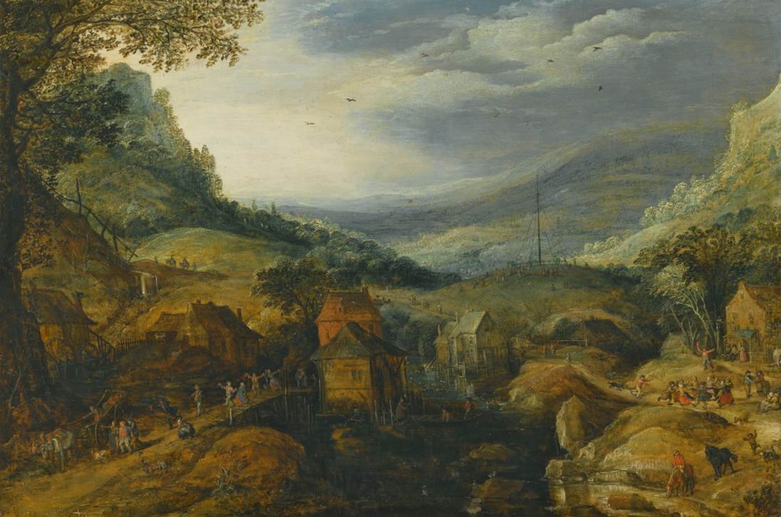 Paysage montagneux