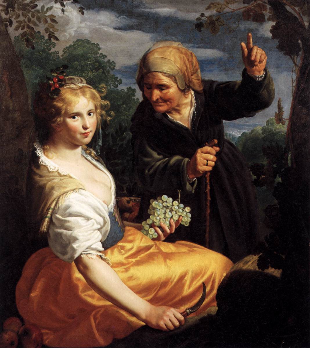 Vertumne et Pomone