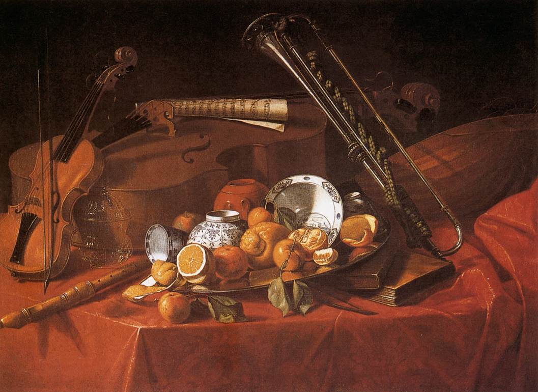 Nature morte aux instruments de musique