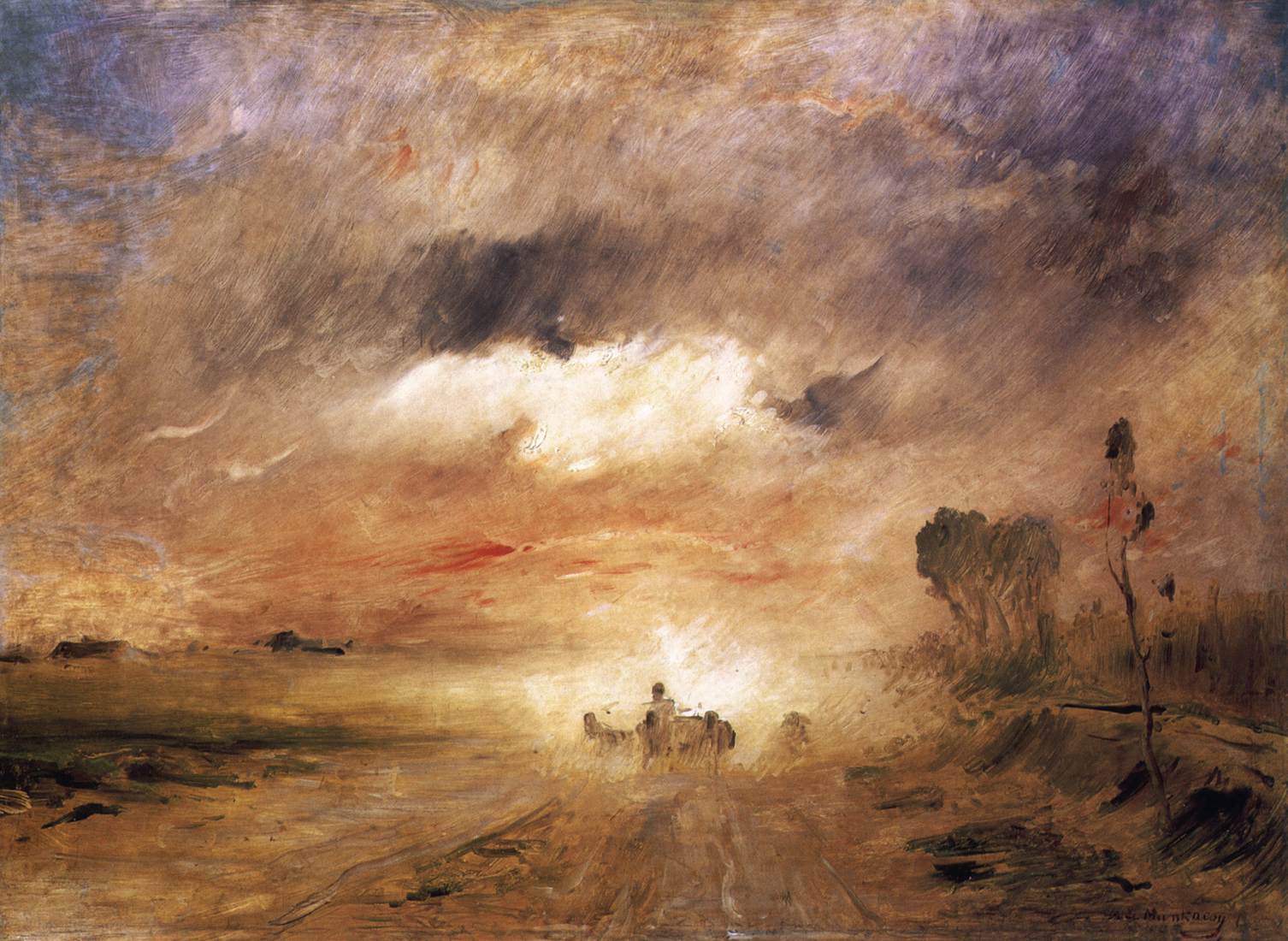 Chemin de campagne poussiéreux II