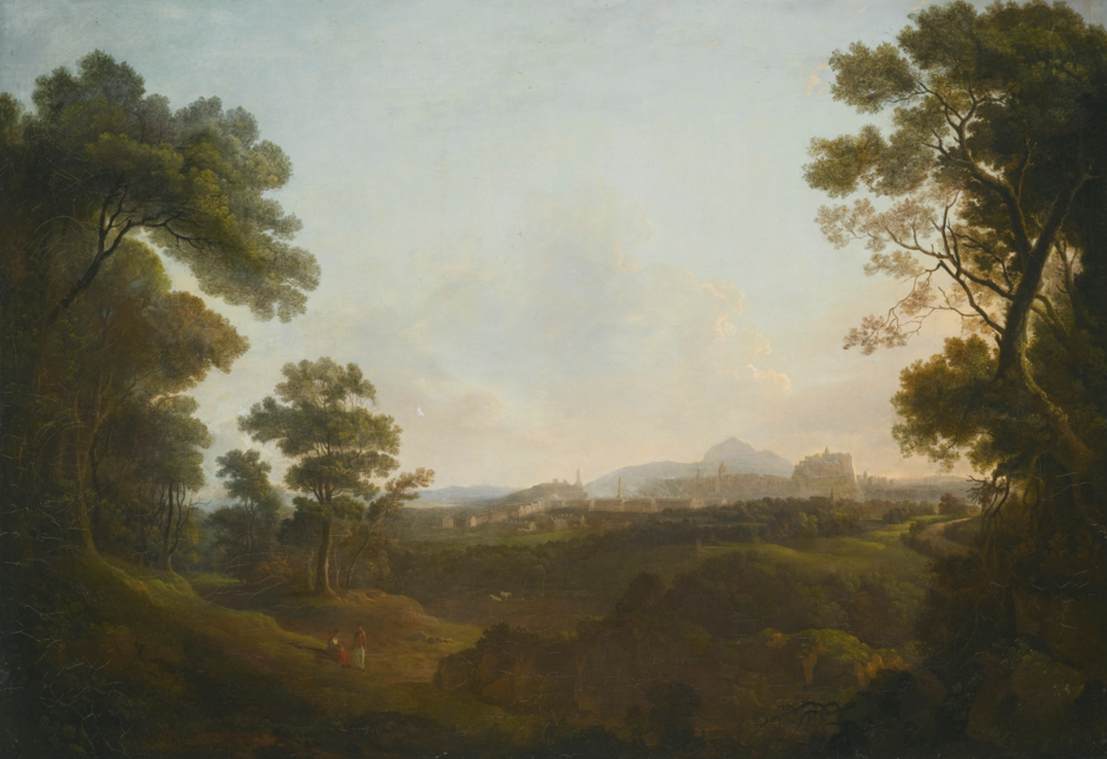 Vue d'Édimbourg depuis le nord-ouest