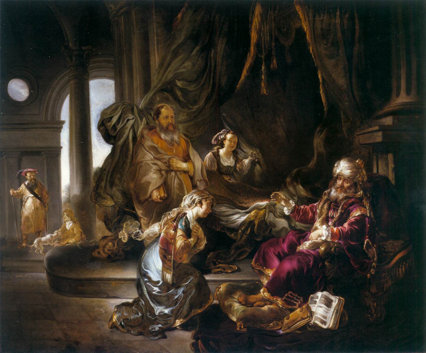 Bathsabée fait appel au roi David