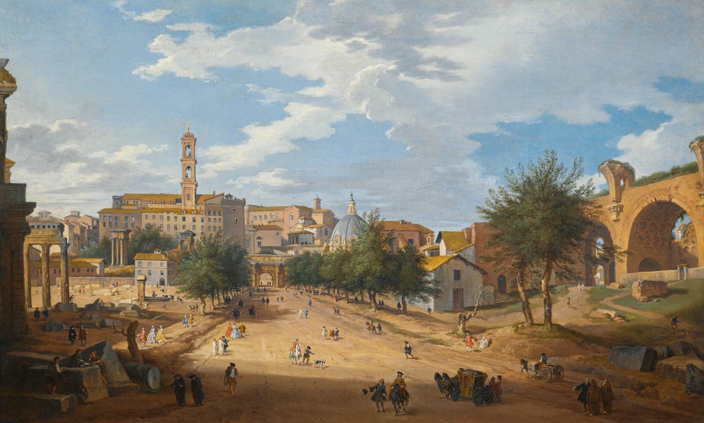 Vue du Forum en direction du Capitole