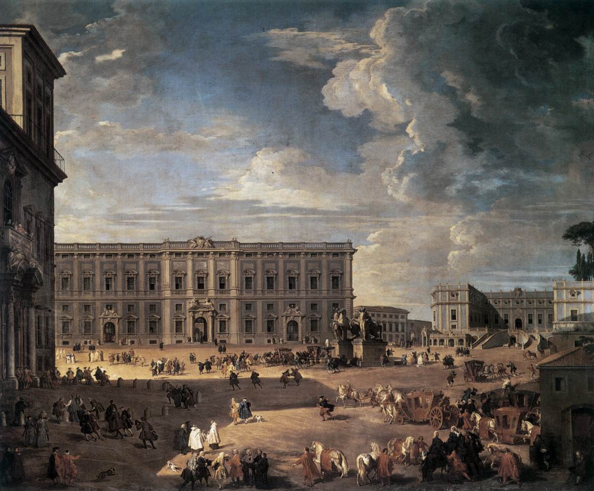 La piazza del Quirinale