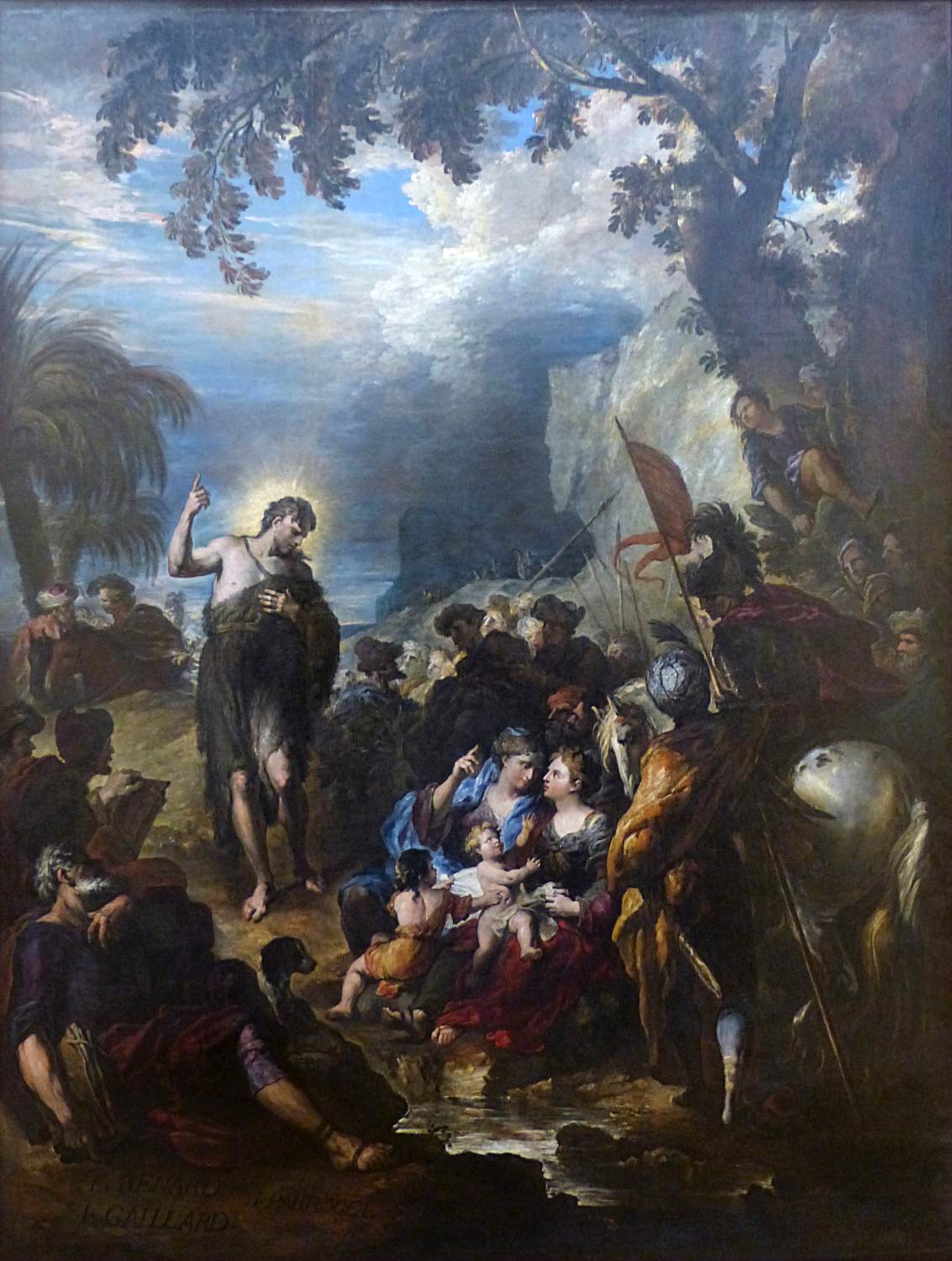 Saint Jean-Baptiste prêchant