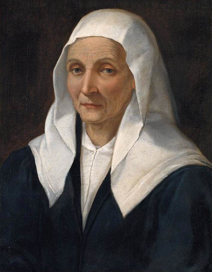Portrait d'une femme âgée