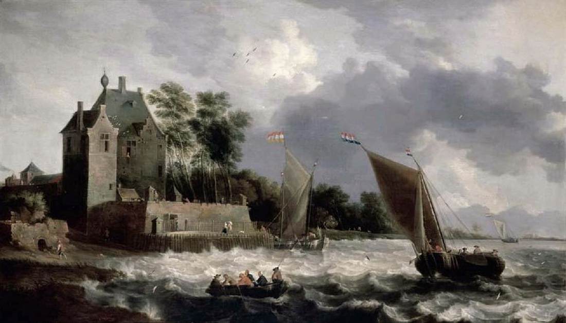 Scène d'estuaire