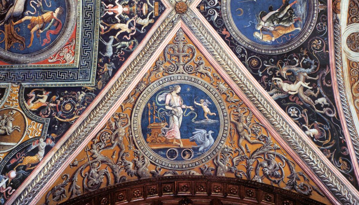 Décoration du plafond (détail)