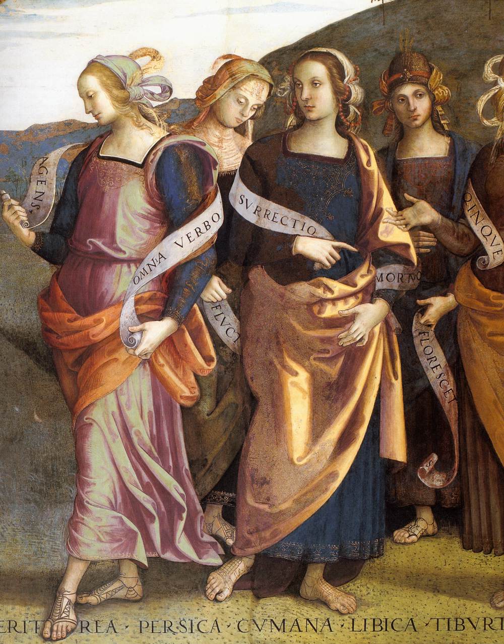 Prophètes et Sybilles (détail)