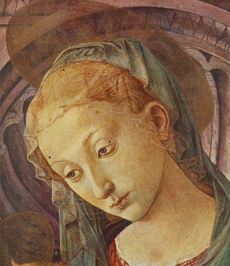 Vierge à l'Enfant (détail)