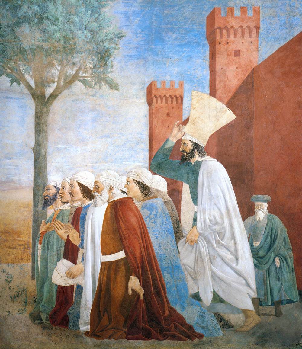 9. Exaltation de la Croix (détail)