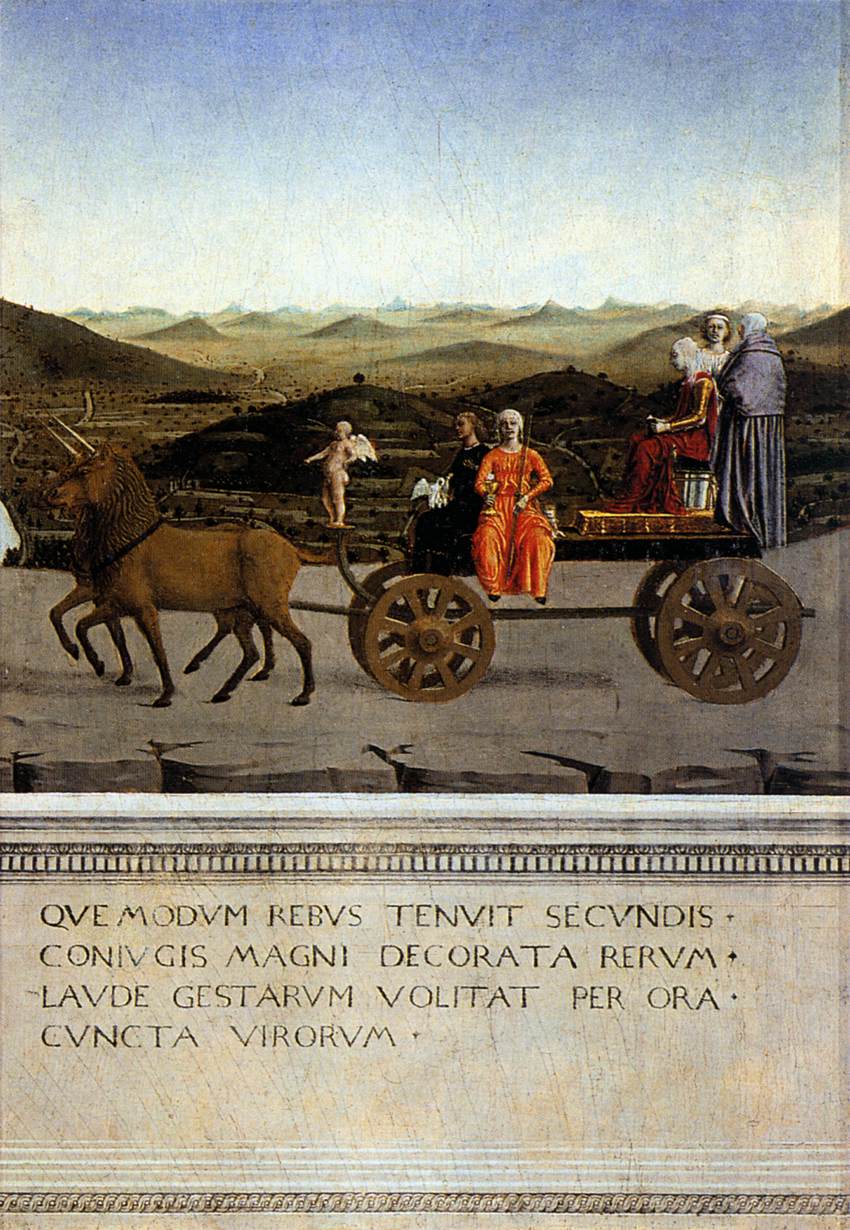Triomphe de Battista Sforza