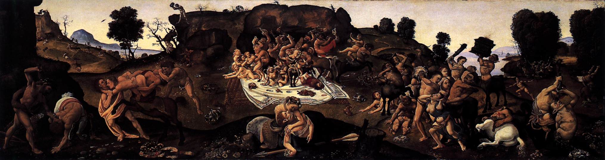 Combat des Lapithes et des Centaures