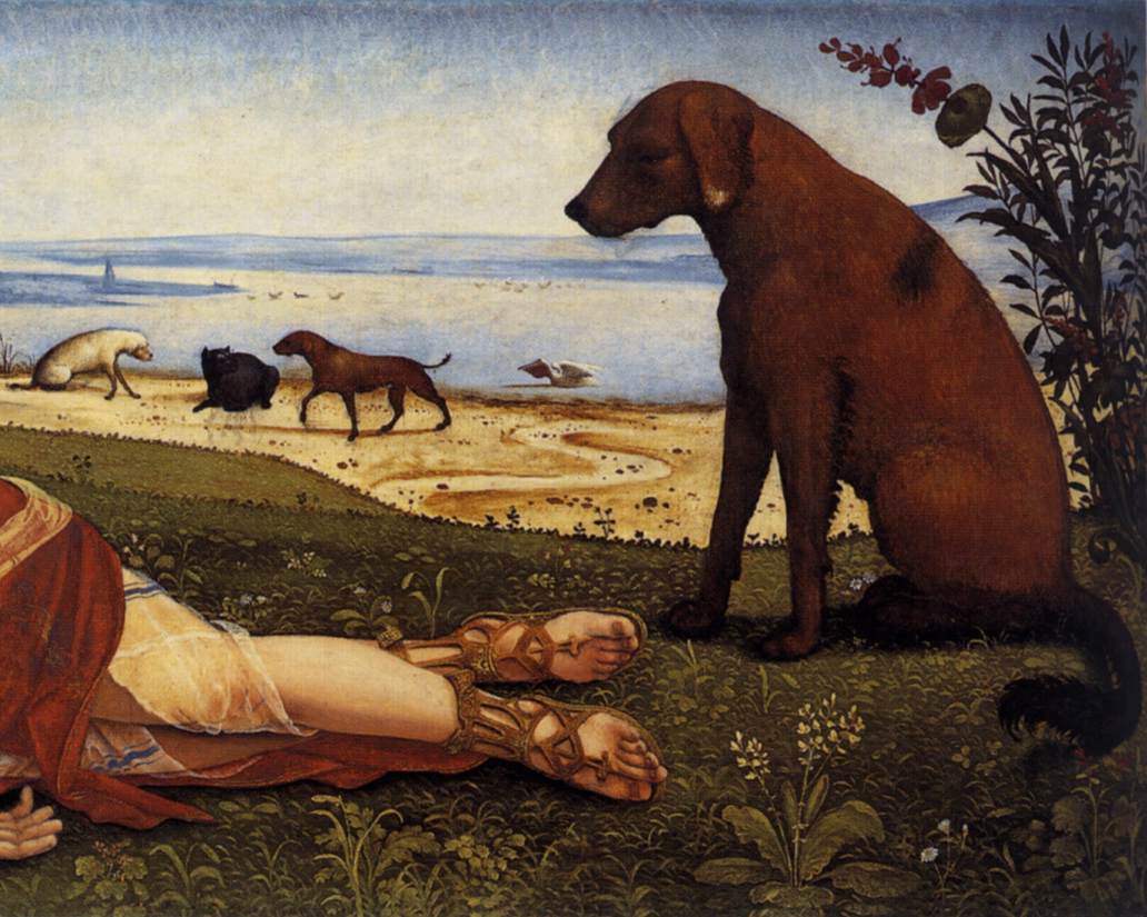 La mort de Procris (détail)