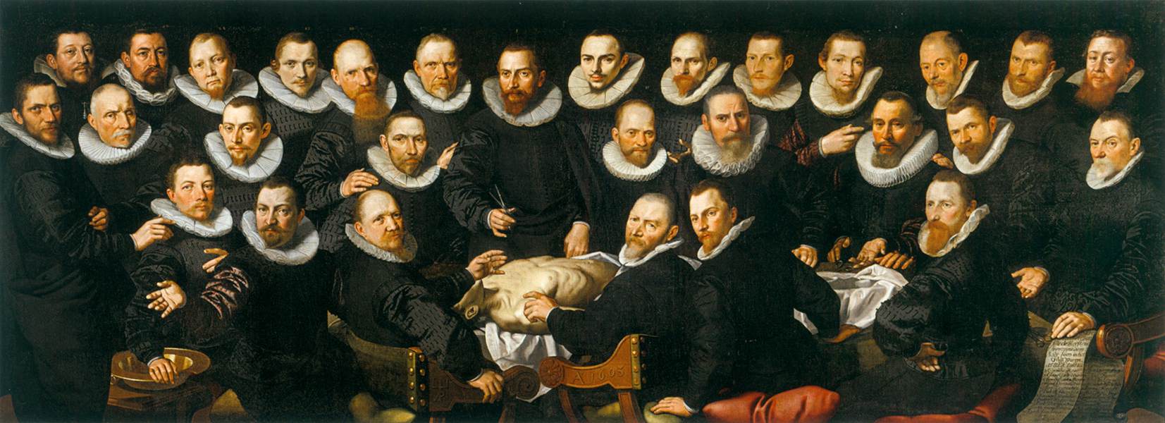 La leçon d'anatomie du docteur Sebastiaen Egbertsz.