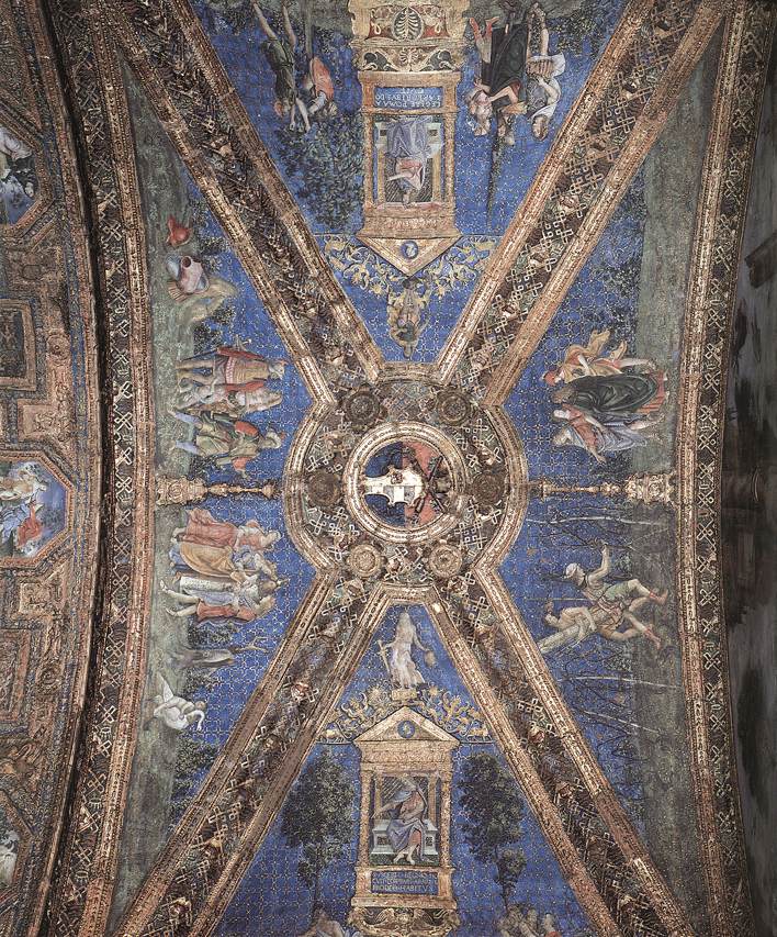 Décoration de la voûte