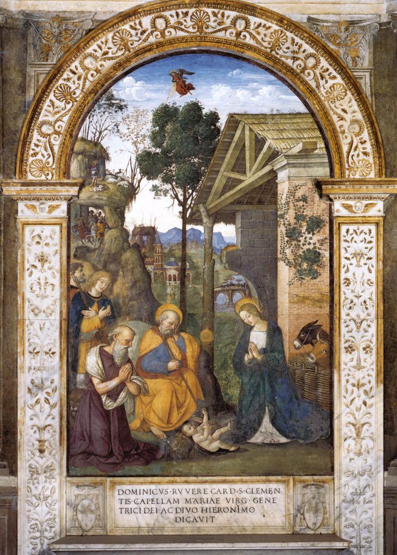 Adoration de l'Enfant Jésus