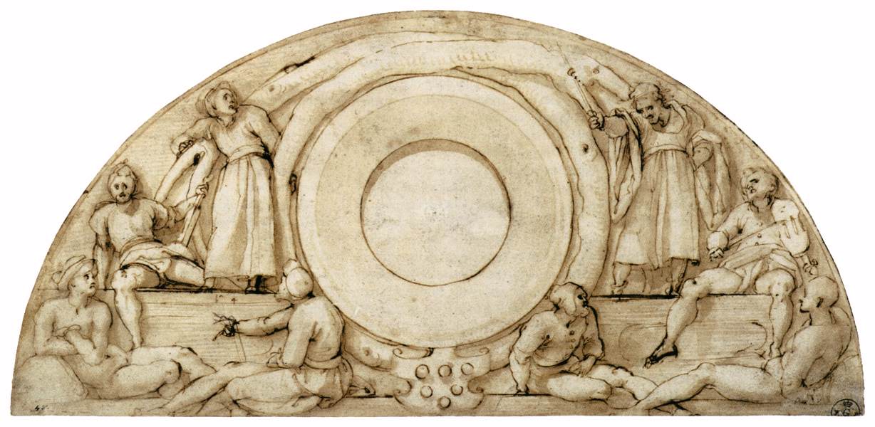 étude for the lunette