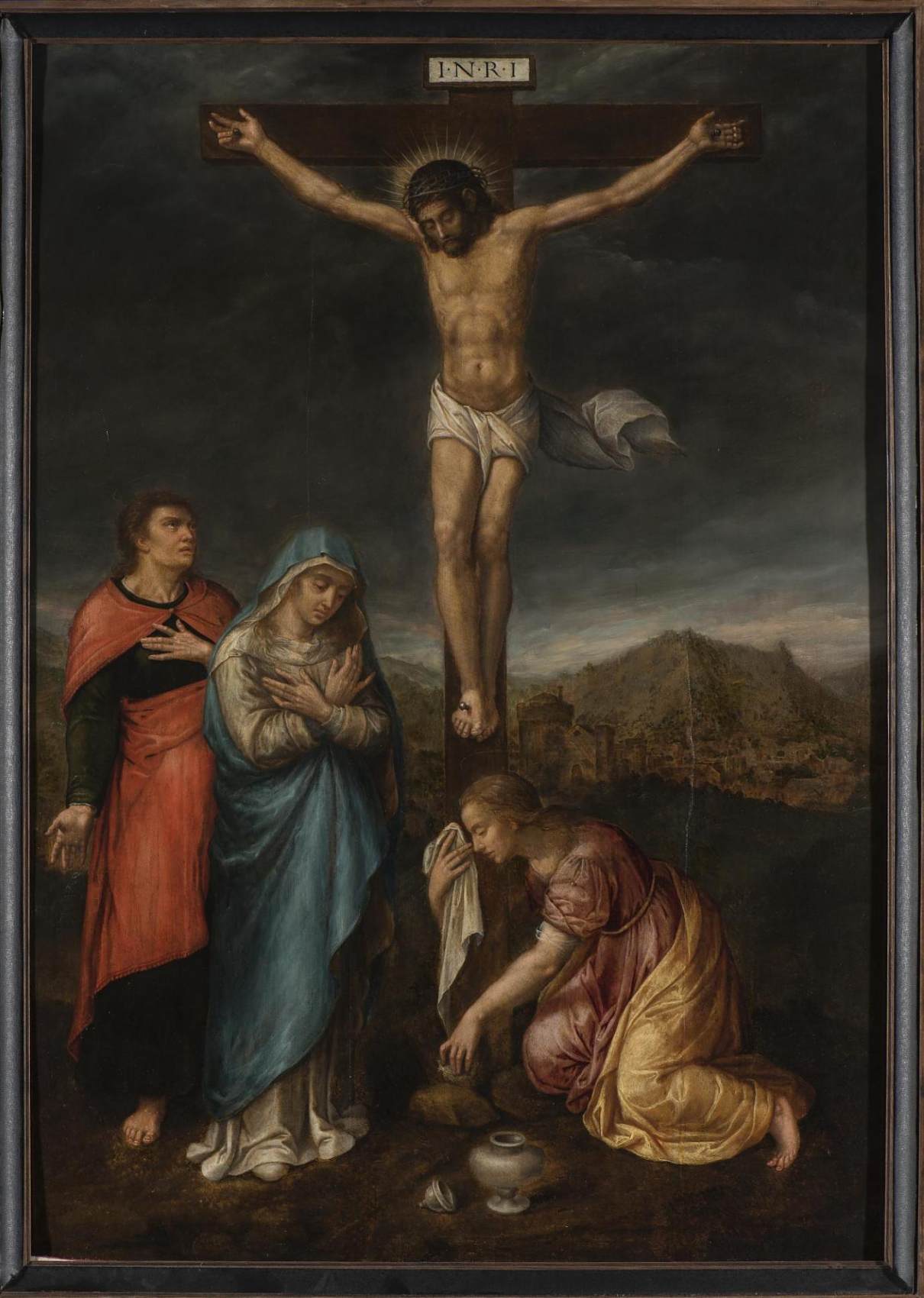 Crucifixion avec la Vierge Marie, saint Jean l'Évangéliste et Marie-Madeleine