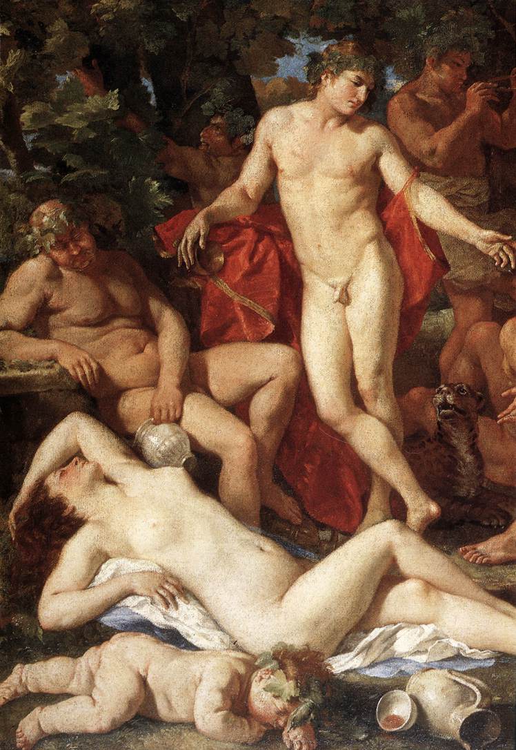 Midas et Bacchus (détail)