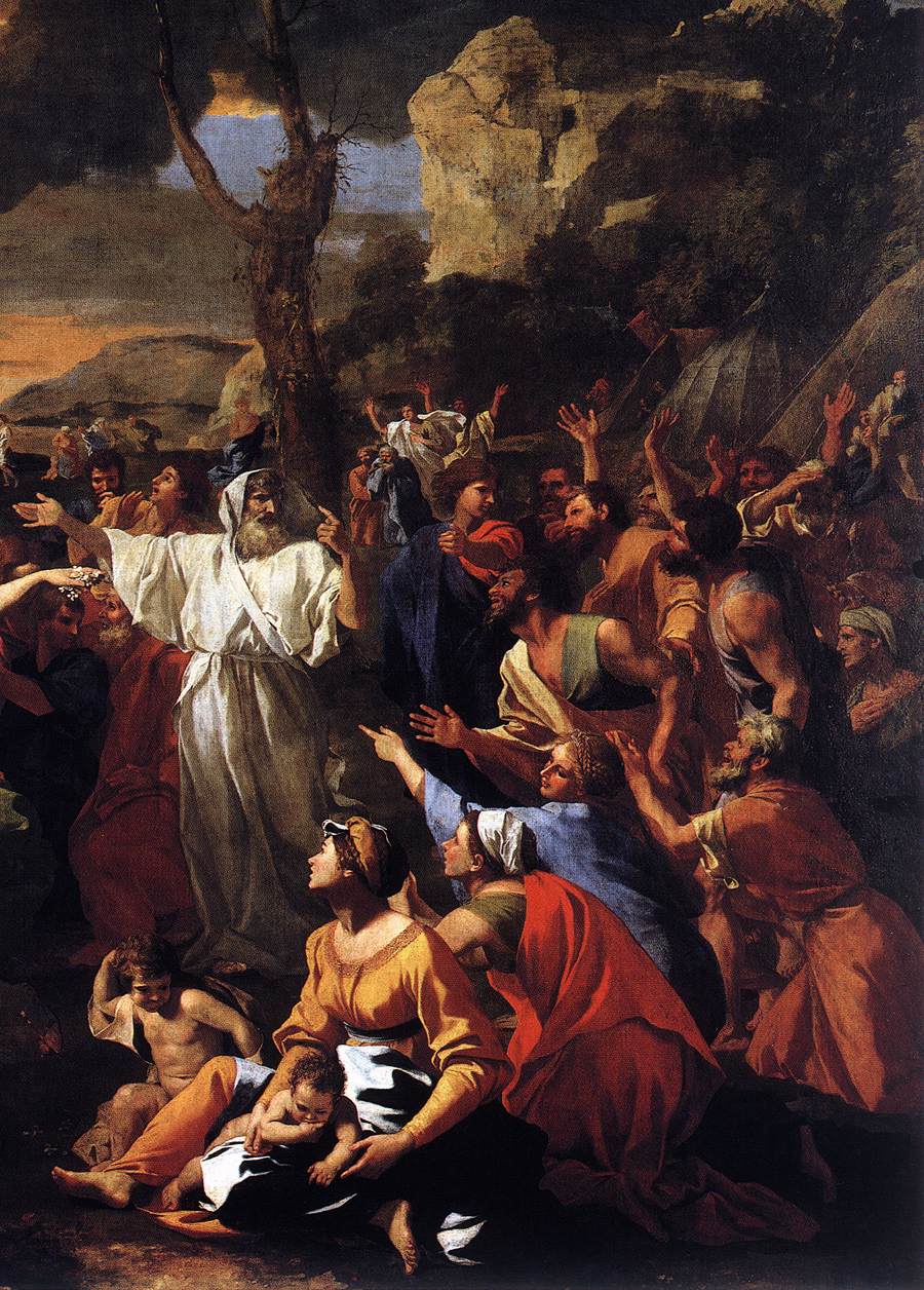 L'Adoration du veau d'or (détail)