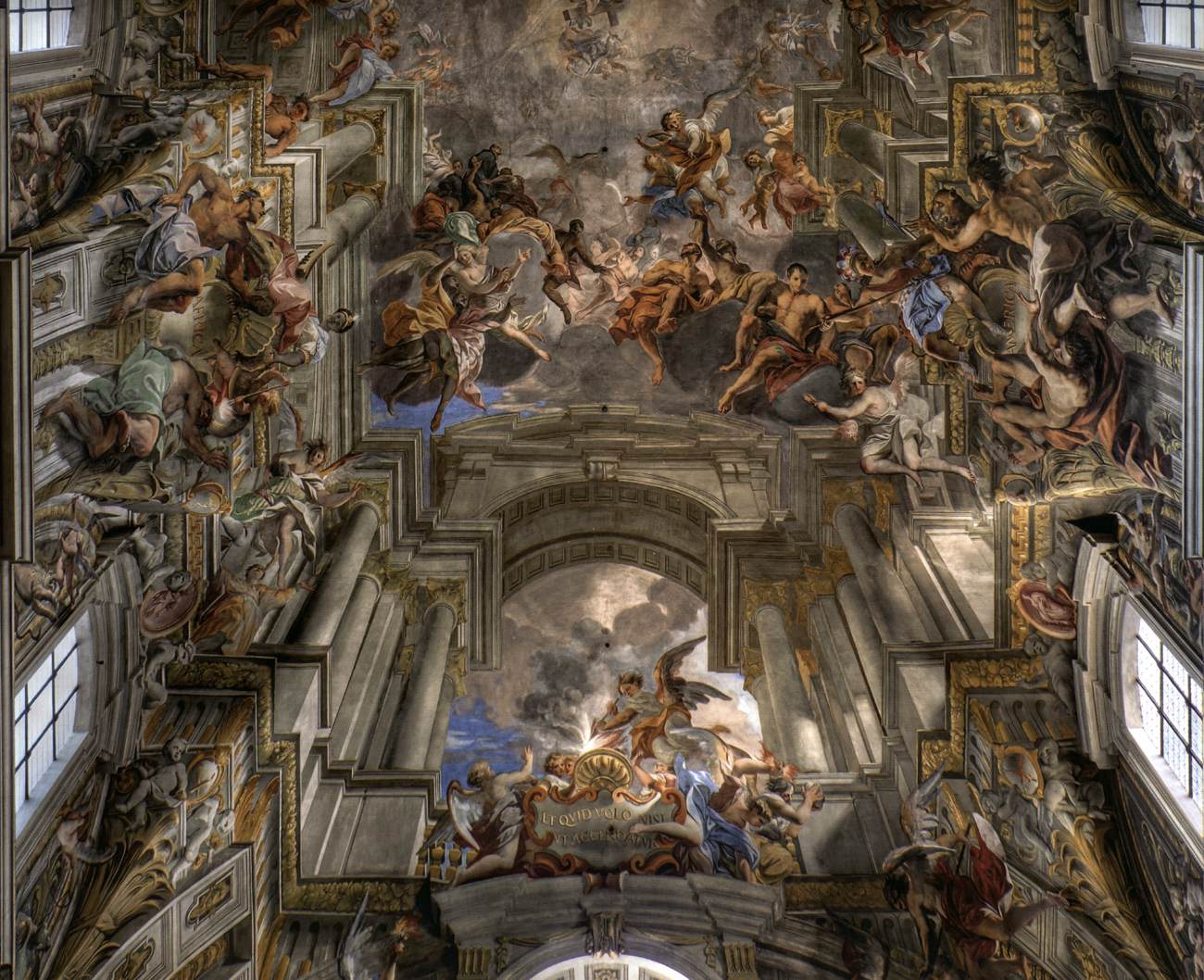 Allégorie de l'œuvre missionnaire des jésuites (détail)