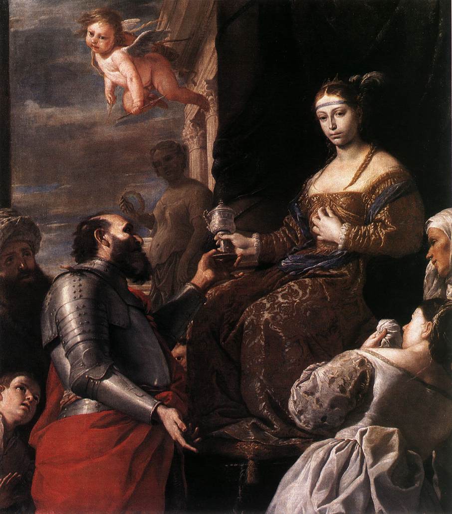 Sophonisbe recevant le gobelet