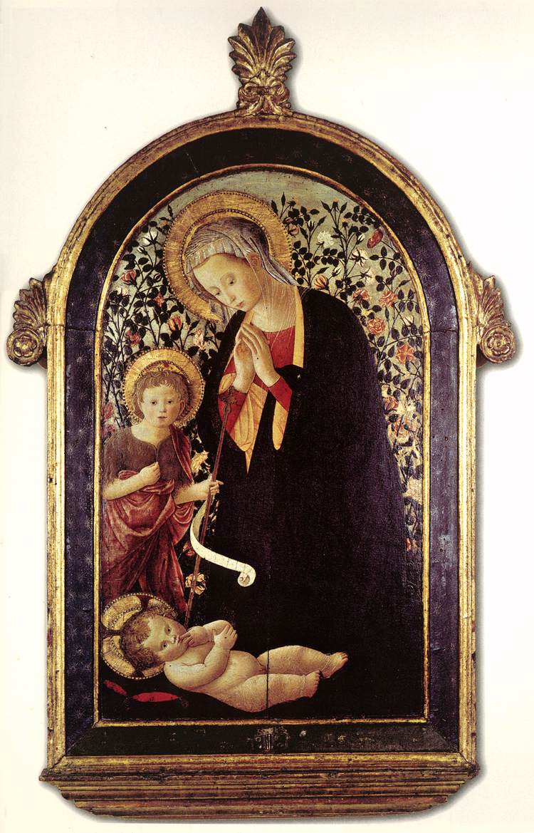 Adoration de l'Enfant par le jeune saint Jean