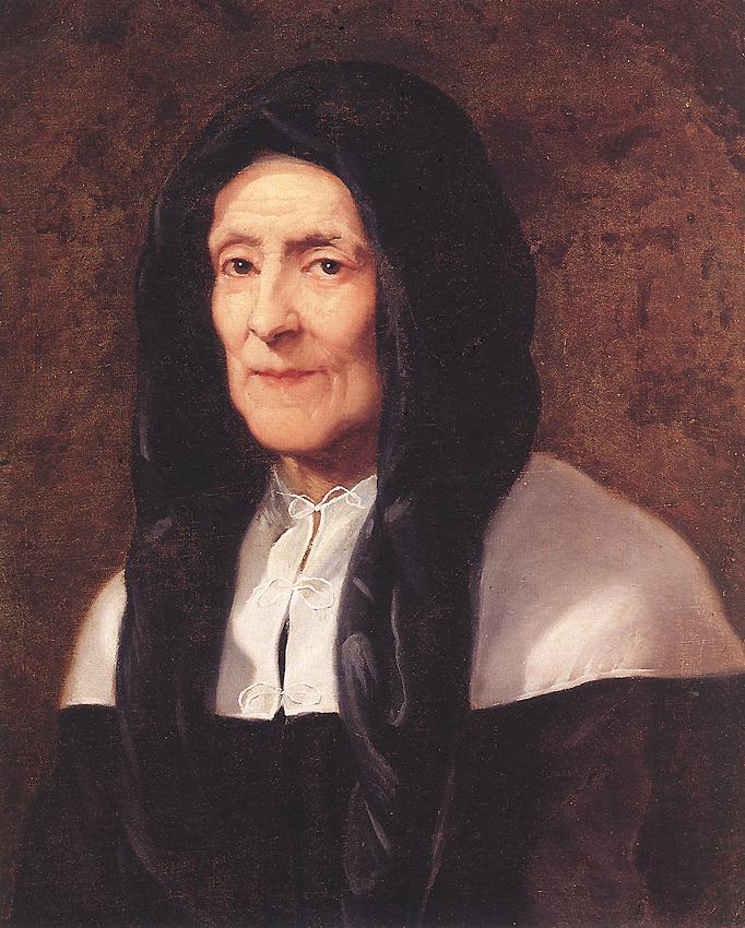 Portrait de la mère de l'artiste