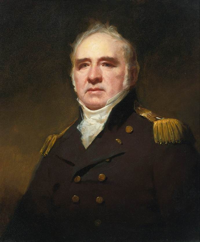 Portrait du capitaine James Forbes-Drummond de Hawthornden