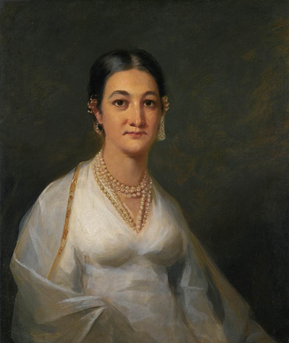 Portrait d'une jeune femme indienne