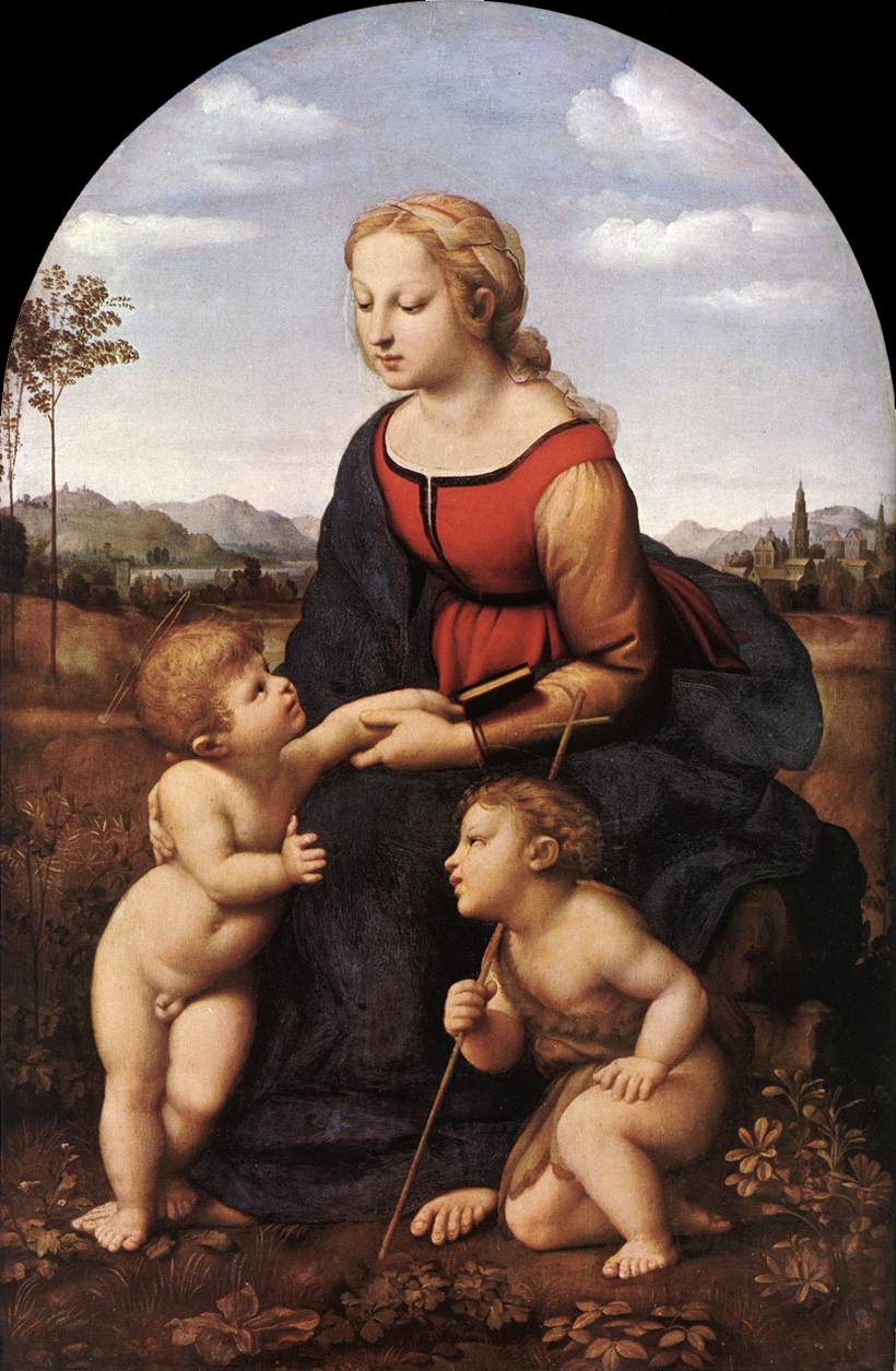 La Vierge à l'Enfant avec saint Jean-Baptiste (La Belle Jardinière)