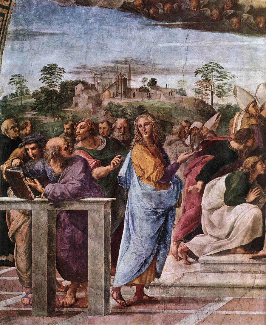 La Disputa (detail)