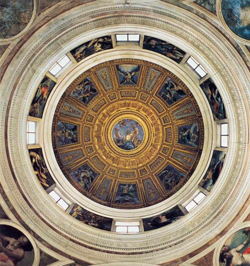 Dôme de la chapelle Chigi