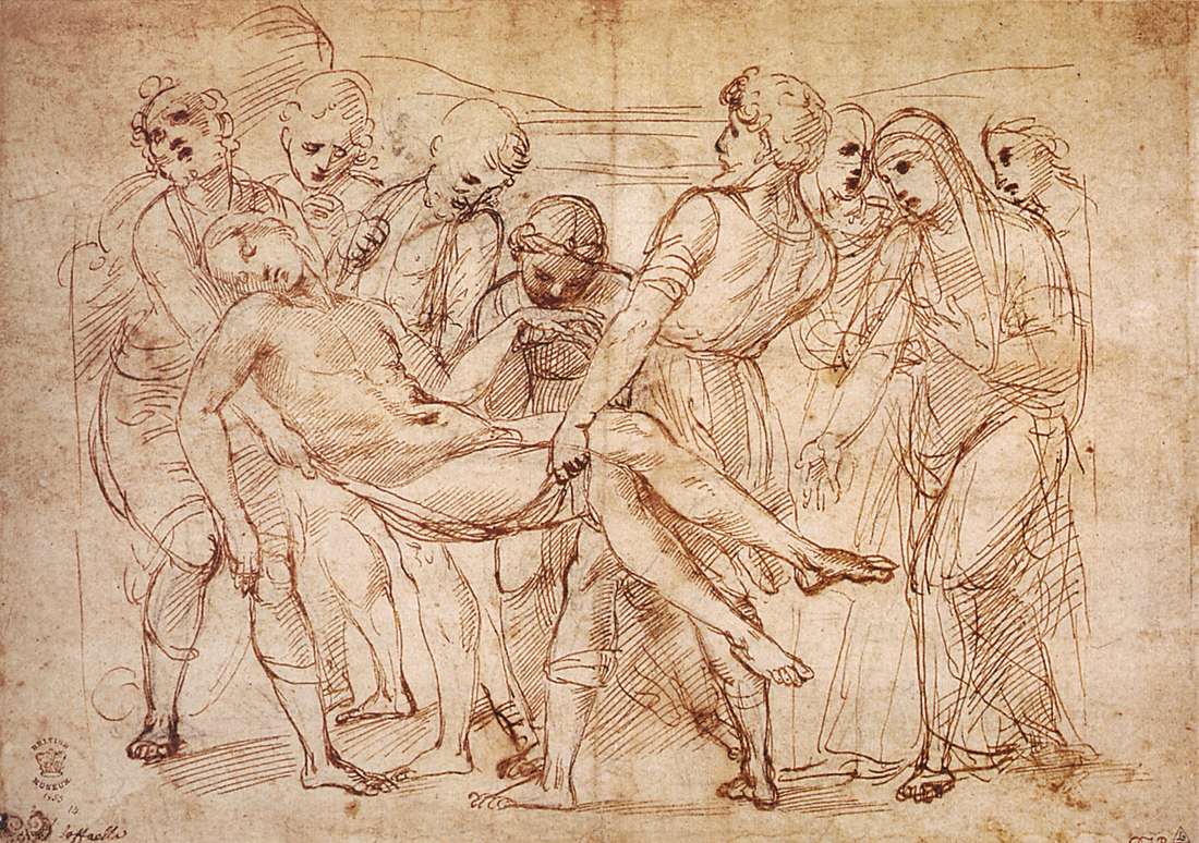 étude for the Entombment