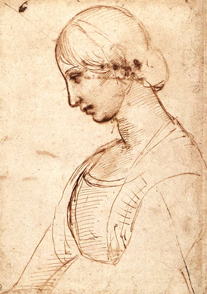 Buste d'une jeune femme