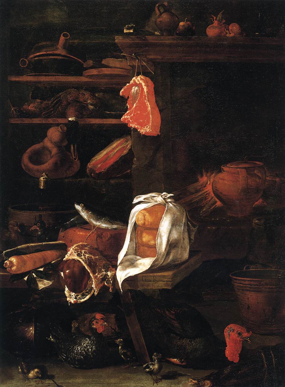 Scène de cuisine