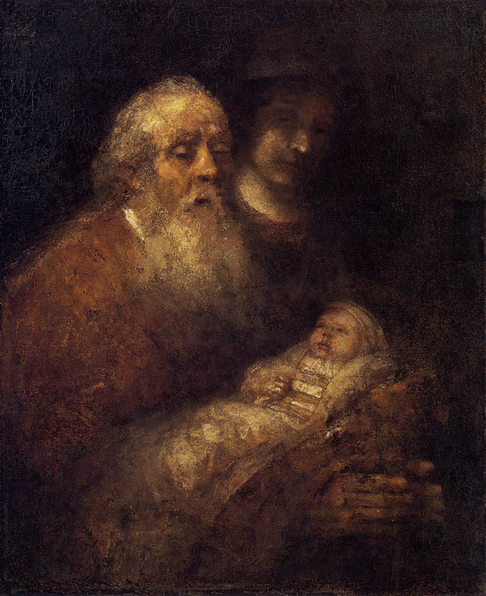 Siméon avec l'Enfant Jésus au Temple