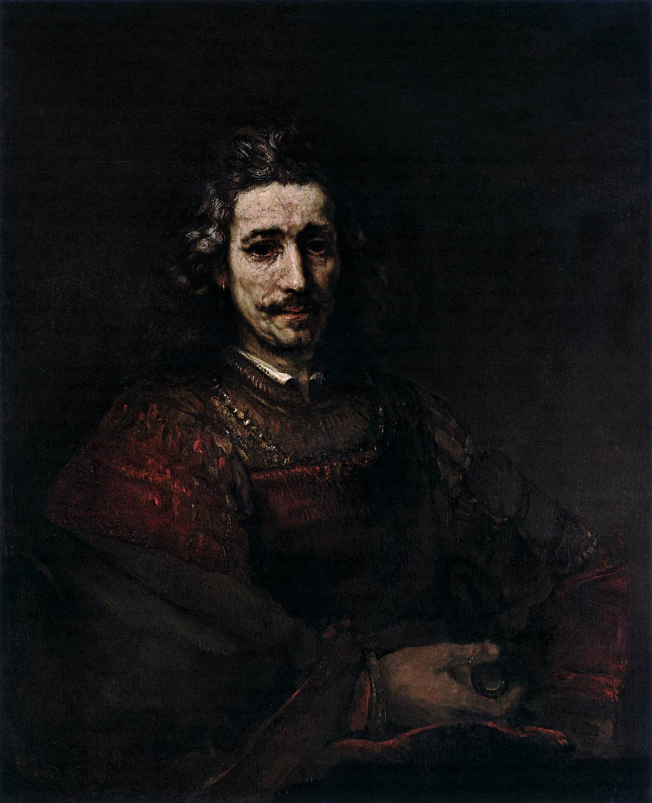 Homme à la loupe