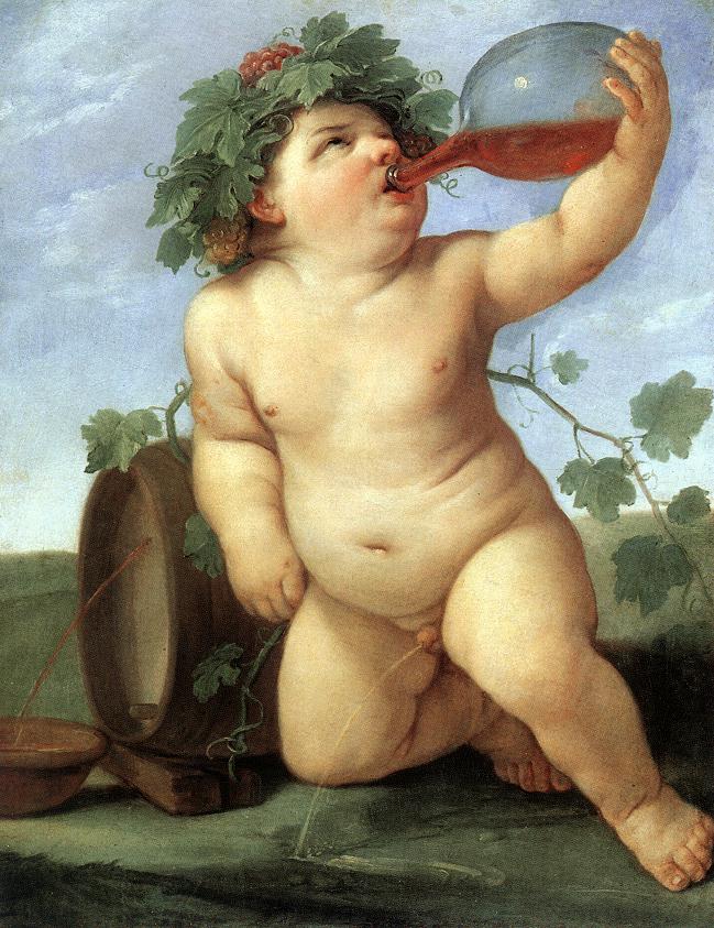 Bacchus buvant