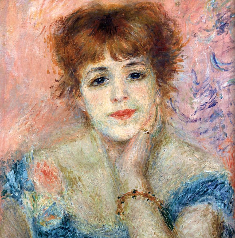 Portrait de Jeanne Samary (détail)