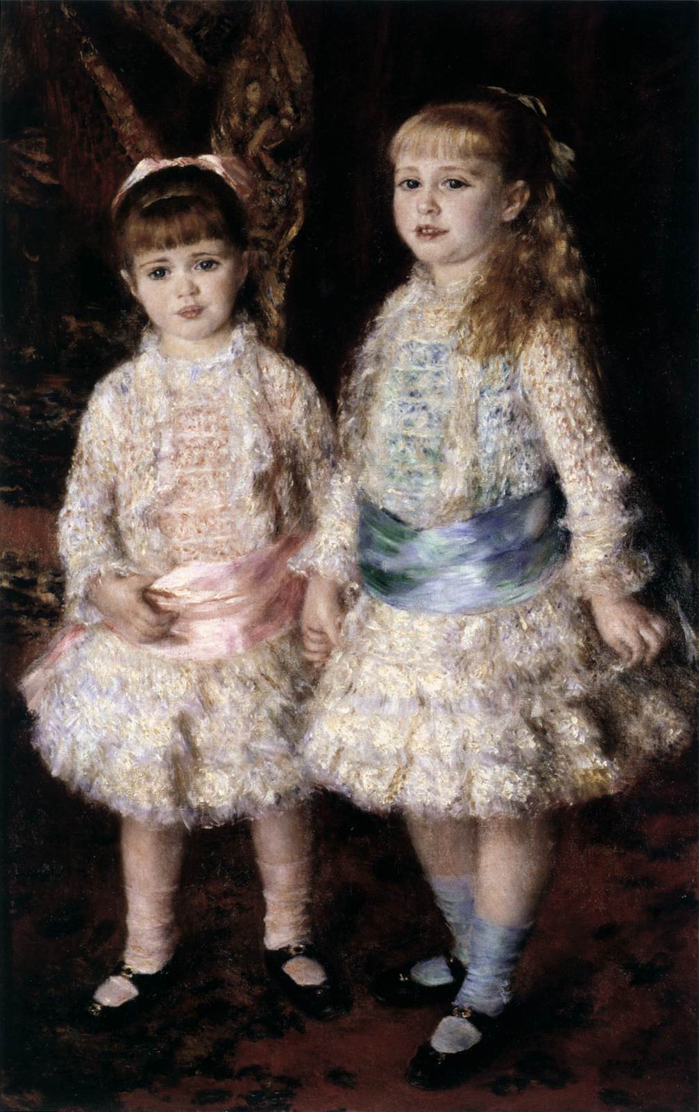 Rose et bleu (Alice et Elisabeth Cahen d'Anvers)