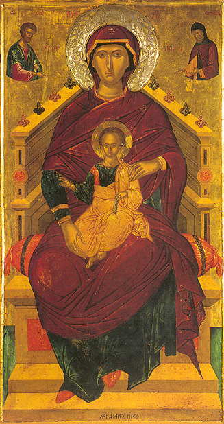 La Vierge en majesté
