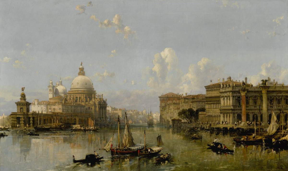 Venise, approche du Grand Canal
