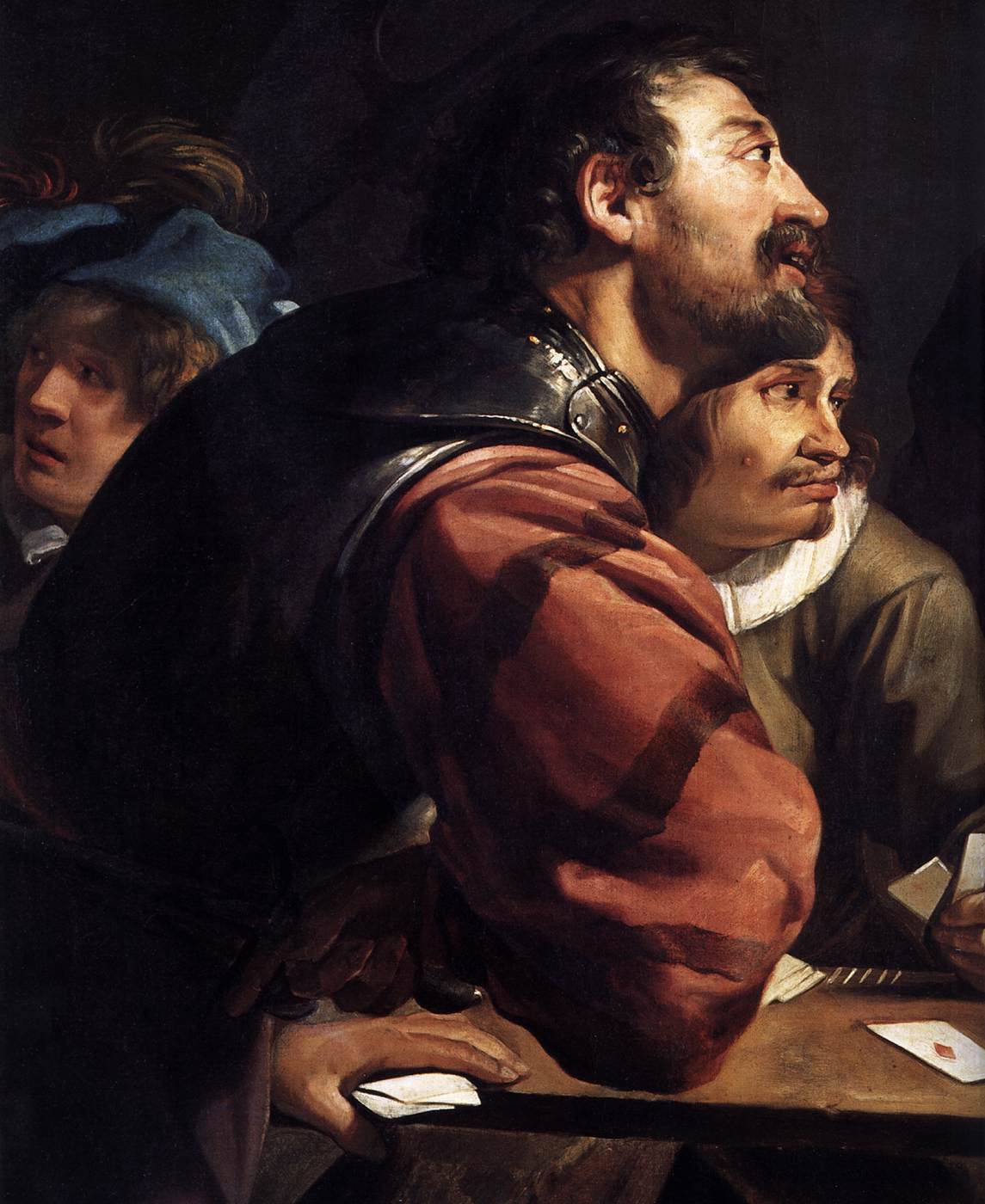 Le Reniement de Saint Pierre (détail)