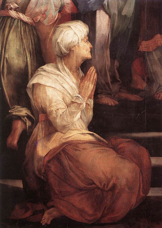 Le Mariage de la Vierge (détail)